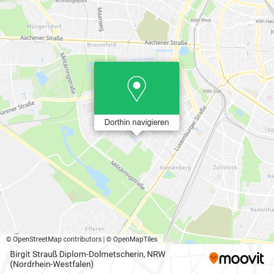 Birgit Strauß Diplom-Dolmetscherin Karte