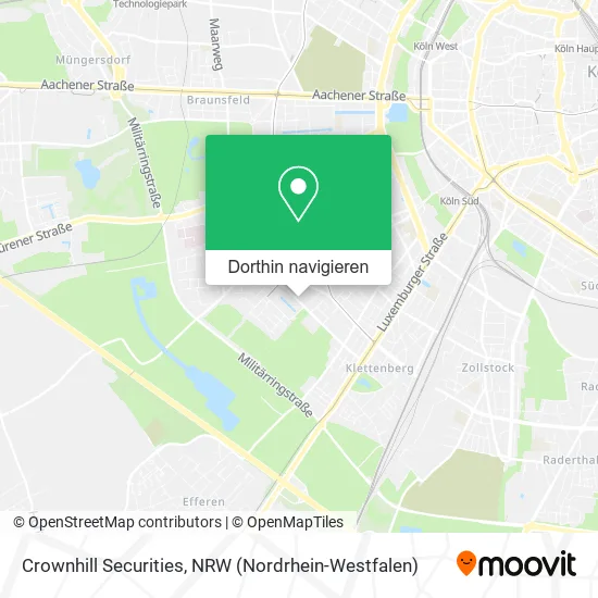 Crownhill Securities Karte