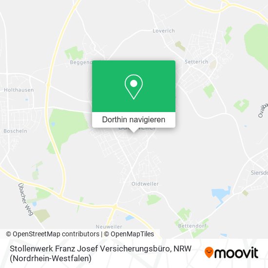 Stollenwerk Franz Josef Versicherungsbüro Karte