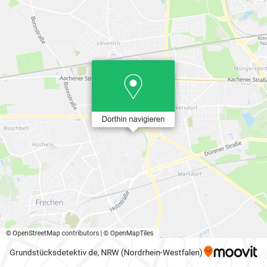 Grundstücksdetektiv de Karte