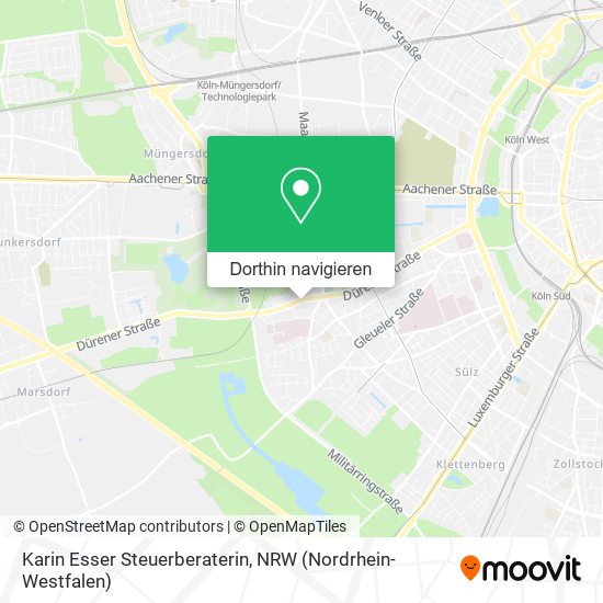 Karin Esser Steuerberaterin Karte