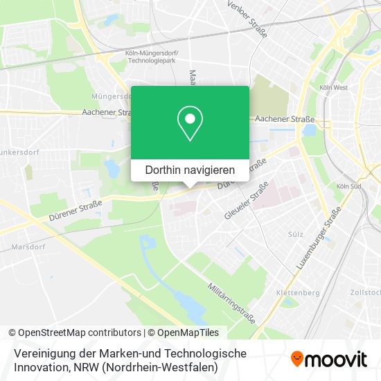 Vereinigung der Marken-und Technologische Innovation Karte