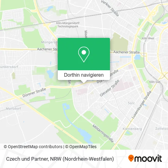 Czech und Partner Karte