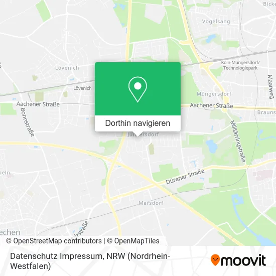 Datenschutz Impressum Karte