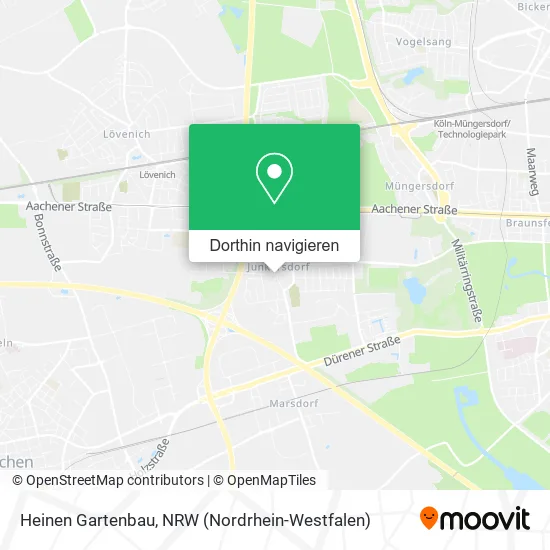 Heinen Gartenbau Karte