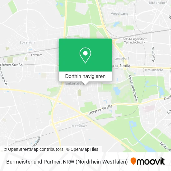 Burmeister und Partner Karte