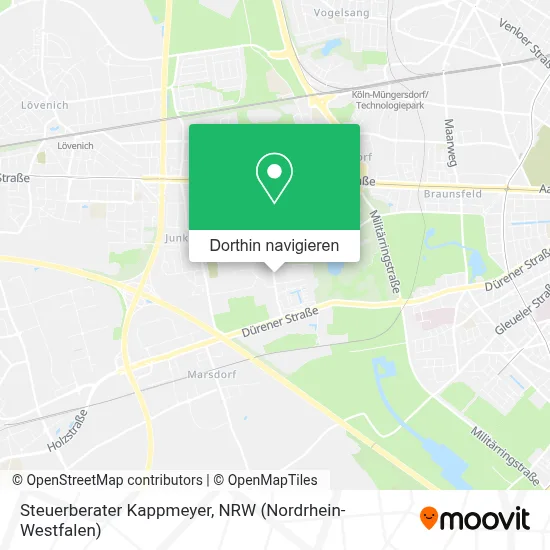 Steuerberater Kappmeyer Karte