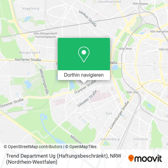 Trend Department Ug (Haftungsbeschränkt) Karte