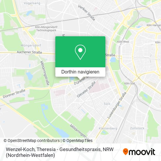 Wenzel-Koch, Theresia - Gesundheitspraxis Karte