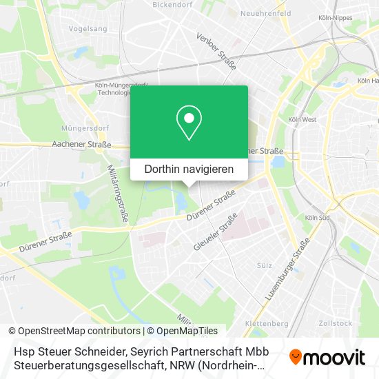 Hsp Steuer Schneider, Seyrich Partnerschaft Mbb Steuerberatungsgesellschaft Karte