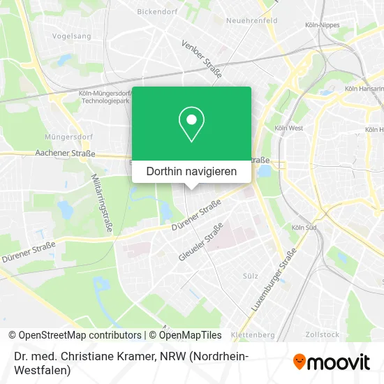 Dr. med. Christiane Kramer Karte