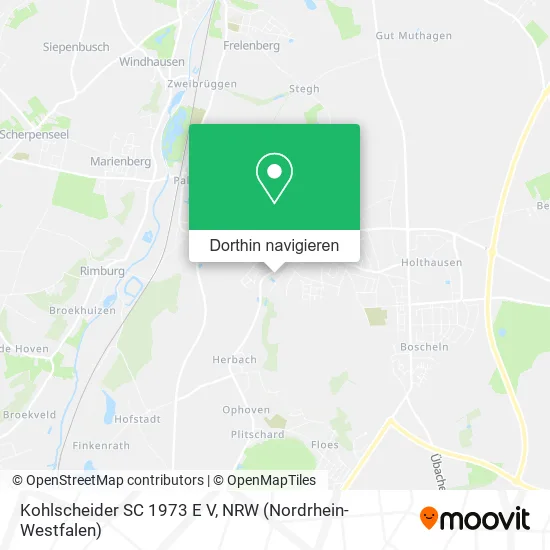 Kohlscheider SC 1973 E V Karte