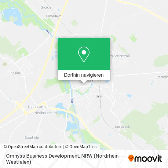 Omnyss Business Development Karte