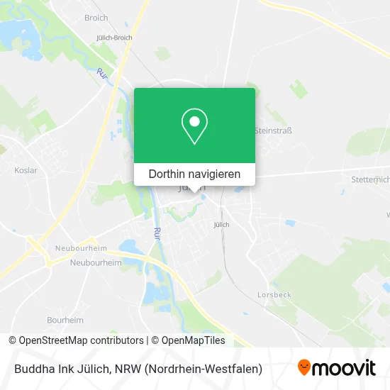 Buddha Ink Jülich Karte