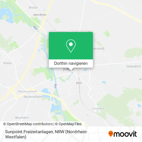 Sunpoint Freizeitanlagen Karte