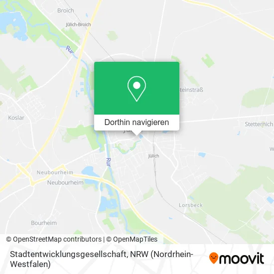 Stadtentwicklungsgesellschaft Karte