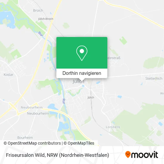 Friseursalon Wild Karte