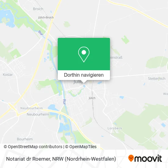 Notariat dr Roemer Karte