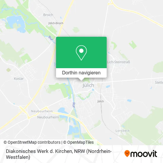 Diakonisches Werk d. Kirchen Karte