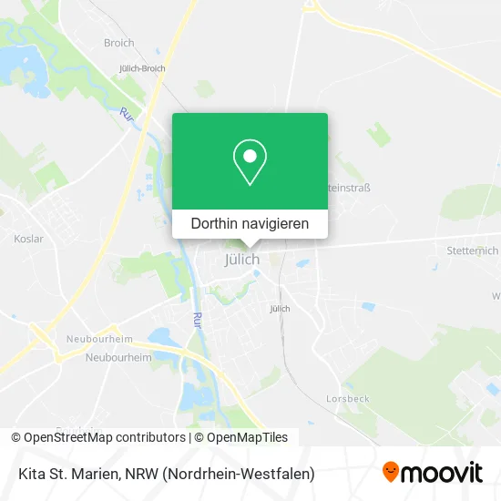 Kita St. Marien Karte