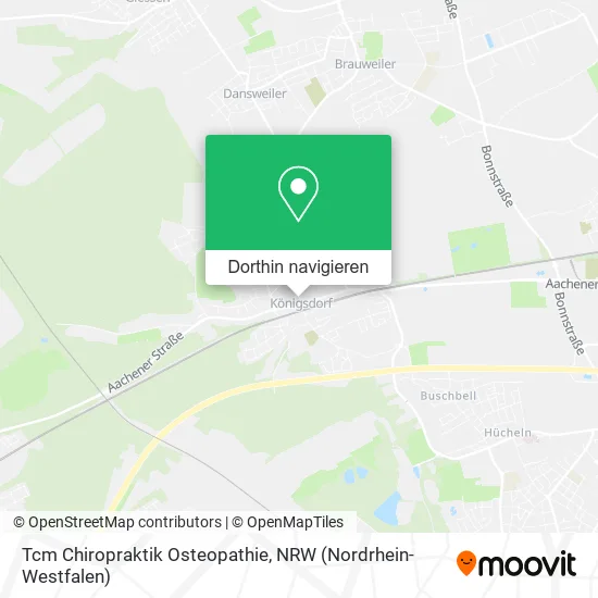 Tcm Chiropraktik Osteopathie Karte