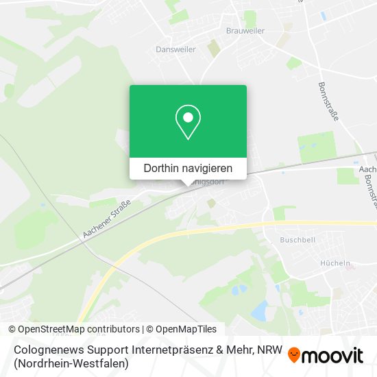 Colognenews Support Internetpräsenz & Mehr Karte