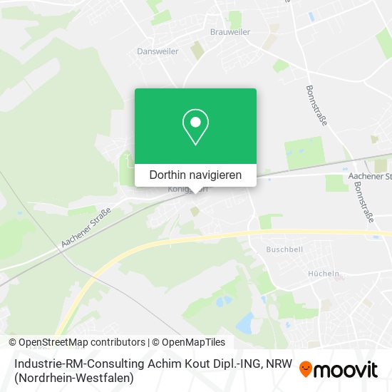Industrie-RM-Consulting Achim Kout Dipl.-ING Karte