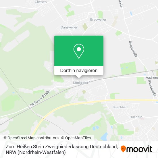 Zum Heißen Stein Zweigniederlassung Deutschland Karte