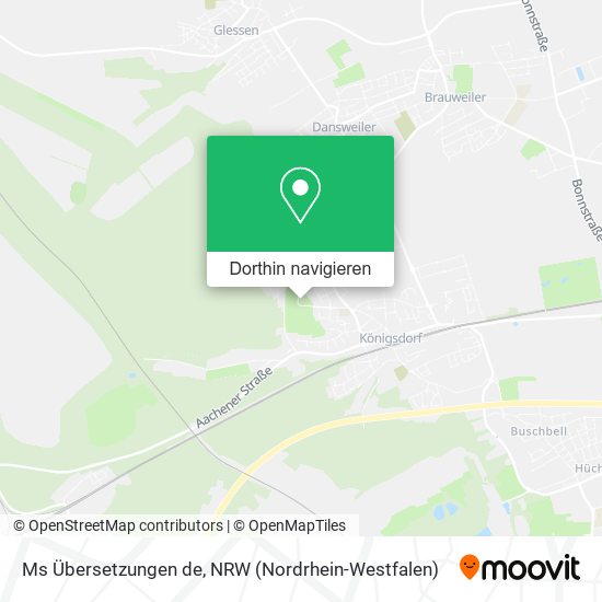 Ms Übersetzungen de Karte