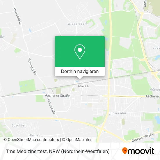 Tms Medizinertest Karte