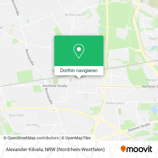 Alexander Kikiela Karte