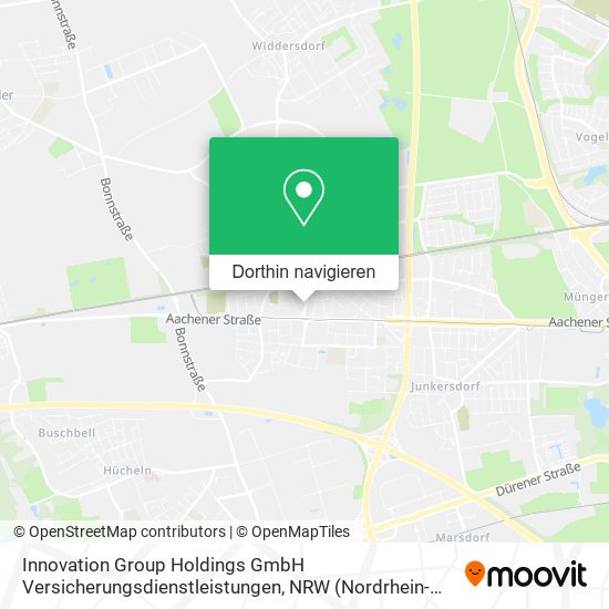 Innovation Group Holdings GmbH Versicherungsdienstleistungen Karte