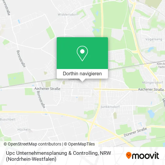 Upc Unternehmensplanung & Controlling Karte