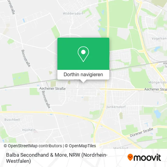 Balba Secondhand & More Karte