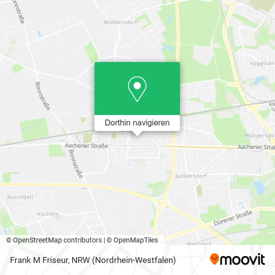 Frank M Friseur Karte