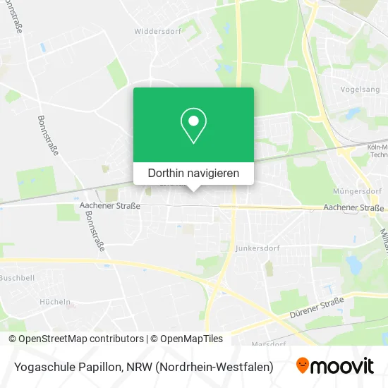 Yogaschule Papillon Karte