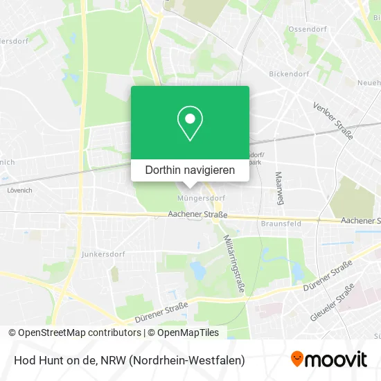 Hod Hunt on de Karte