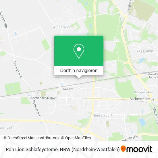 Ron Lion Schlafsysteme Karte