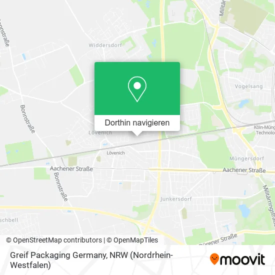 Greif Packaging Germany Karte