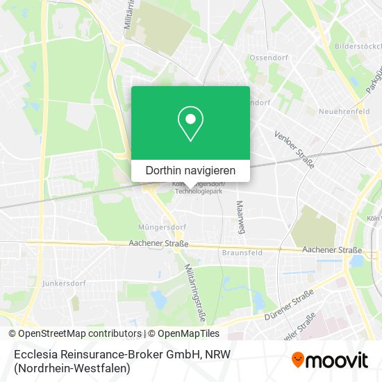 Ecclesia Reinsurance-Broker GmbH Karte