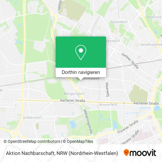 Aktion Nachbarschaft Karte