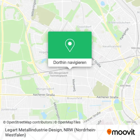 Legart Metallindustrie-Design Karte