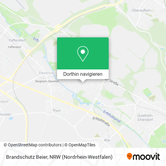 Brandschutz Beier Karte