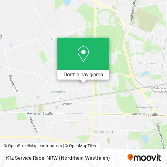 Kfz Service Rabe Karte