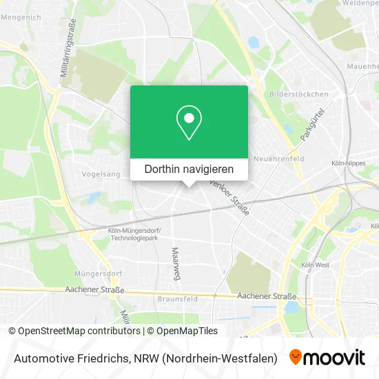 Automotive Friedrichs Karte