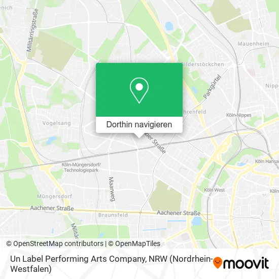 Un Label Performing Arts Company Karte