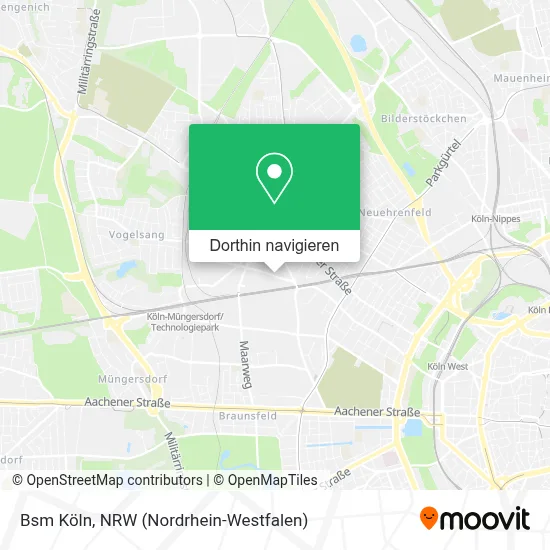 Bsm Köln Karte