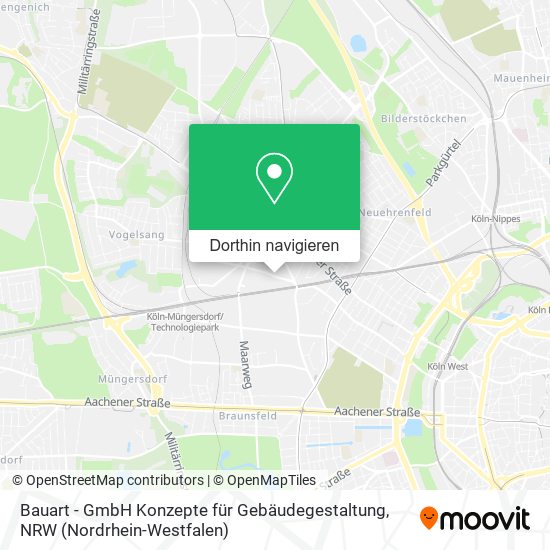 Bauart - GmbH Konzepte für Gebäudegestaltung Karte