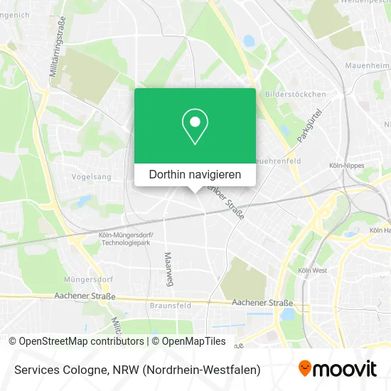 Services Cologne Karte