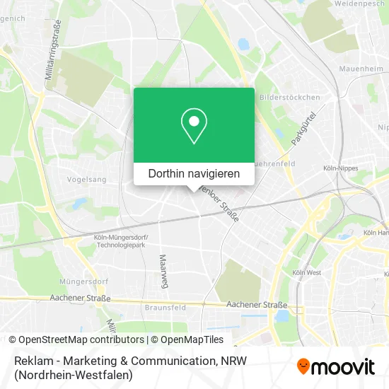 Reklam - Marketing & Communication Karte